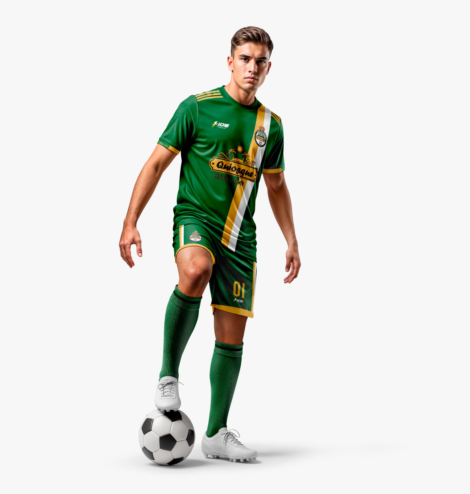 Linha E.C. Brisa Leve - Goleiro (Frente)